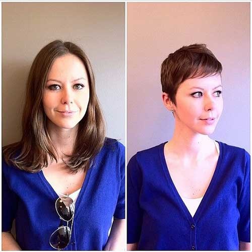 Amazing Before and After Haircut - Before and After Pics of Short Haircuts