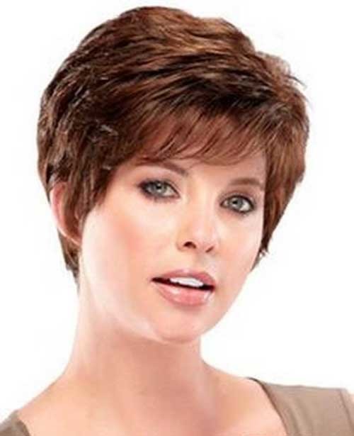 Layered Pixie Hair Style for Over 50