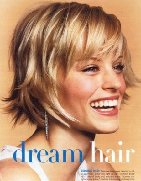 Lovely and Glamorous Flip Out Bob Cut