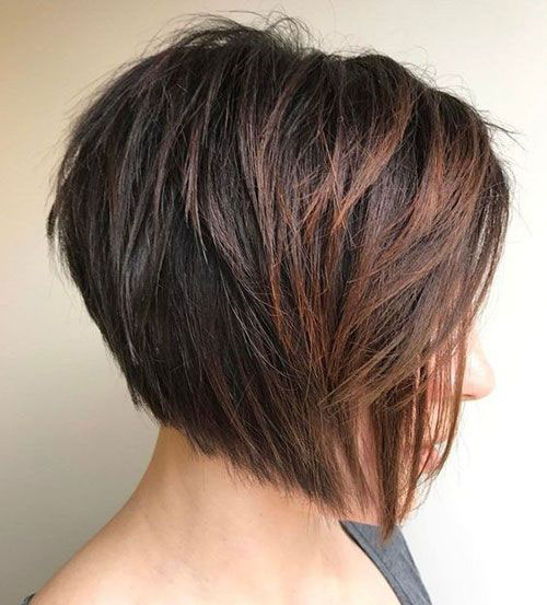 Inverted Stacked Bob