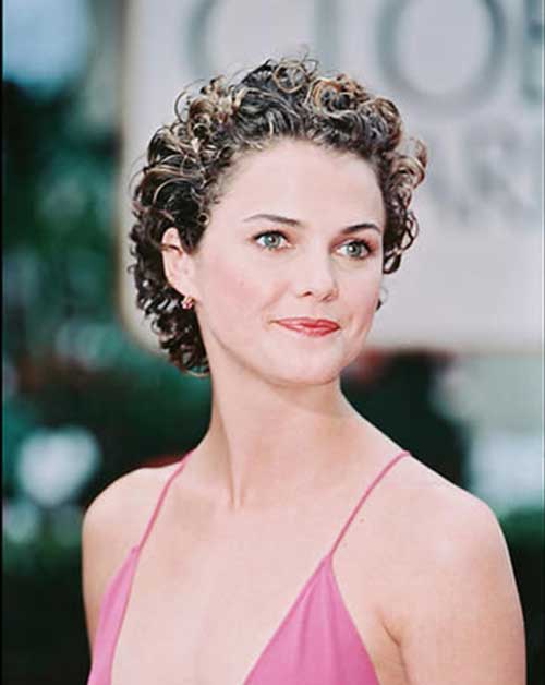 Keri Russell’s Curly Short Hairstyle