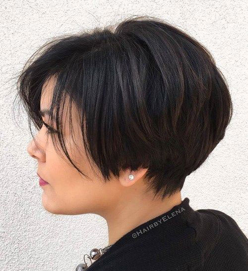 Short Haircut for Women with Thick Hair
