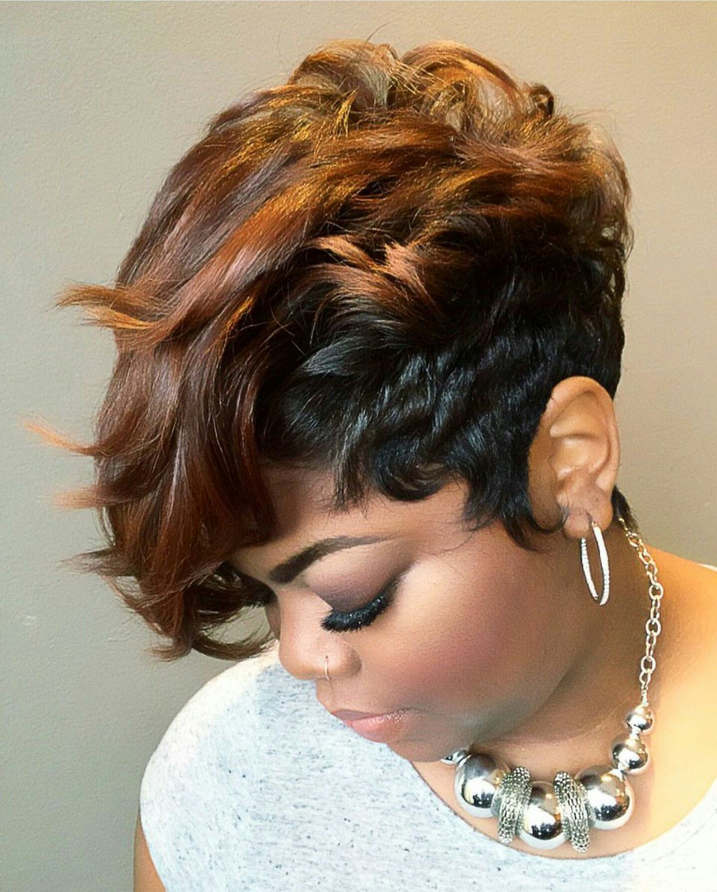 Curls and Waves Short Hairstyle