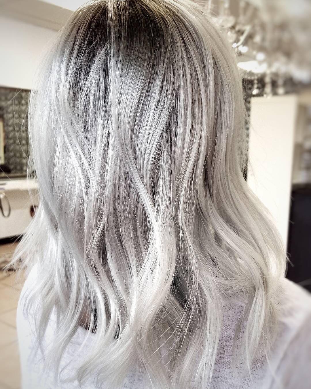 Ombre Silver Blonde