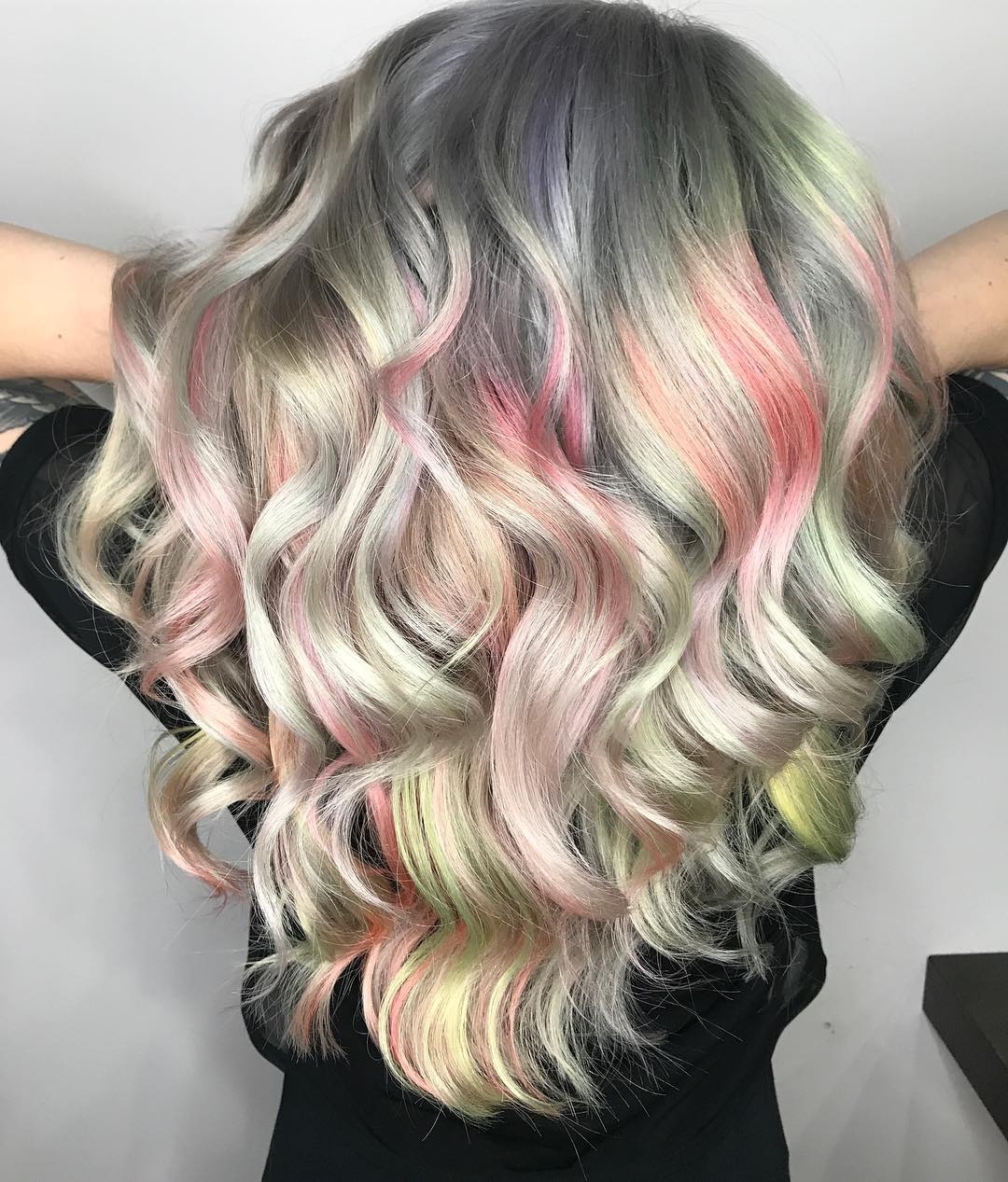 Rainbow Pastel Hair