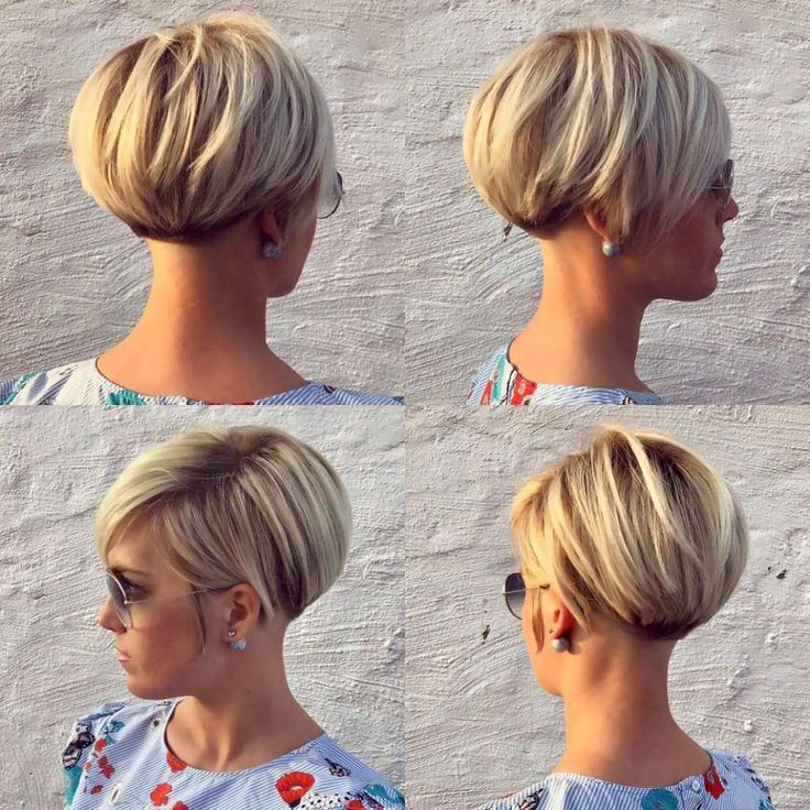 Trendy short hairstyle