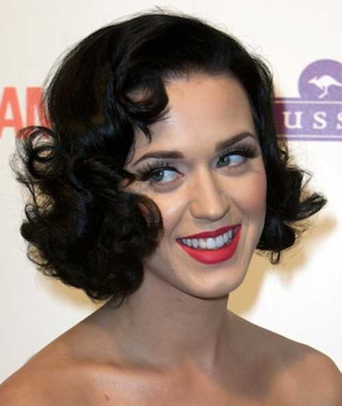 Bob Style for Curly Hair with Glamorous Look