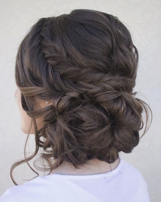 Lace Braided Hair Updo