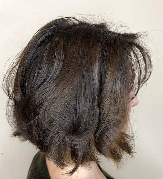 Messy Bob with Soft Waves