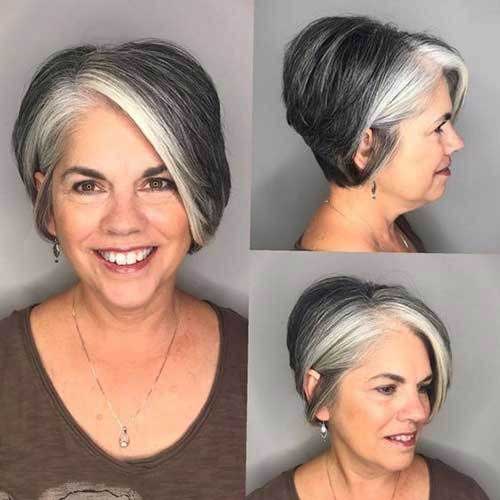 Short Haircuts for Older Women 5