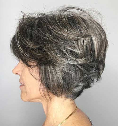 Short Layered Hair for Older Women
