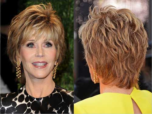 Short Layered and Bouncy Hairstyle for Women