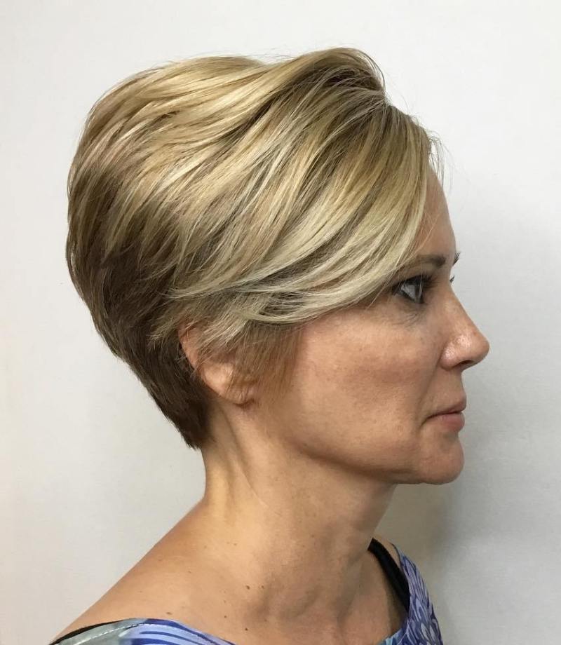 Tapered Pixie with High Crown