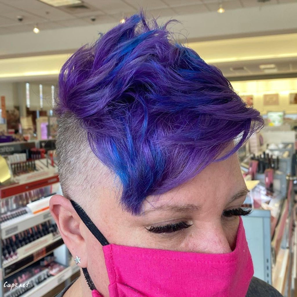 Blue and Purple