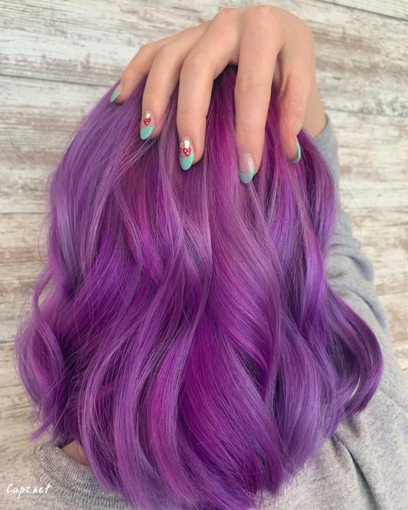 Blushing Purple
