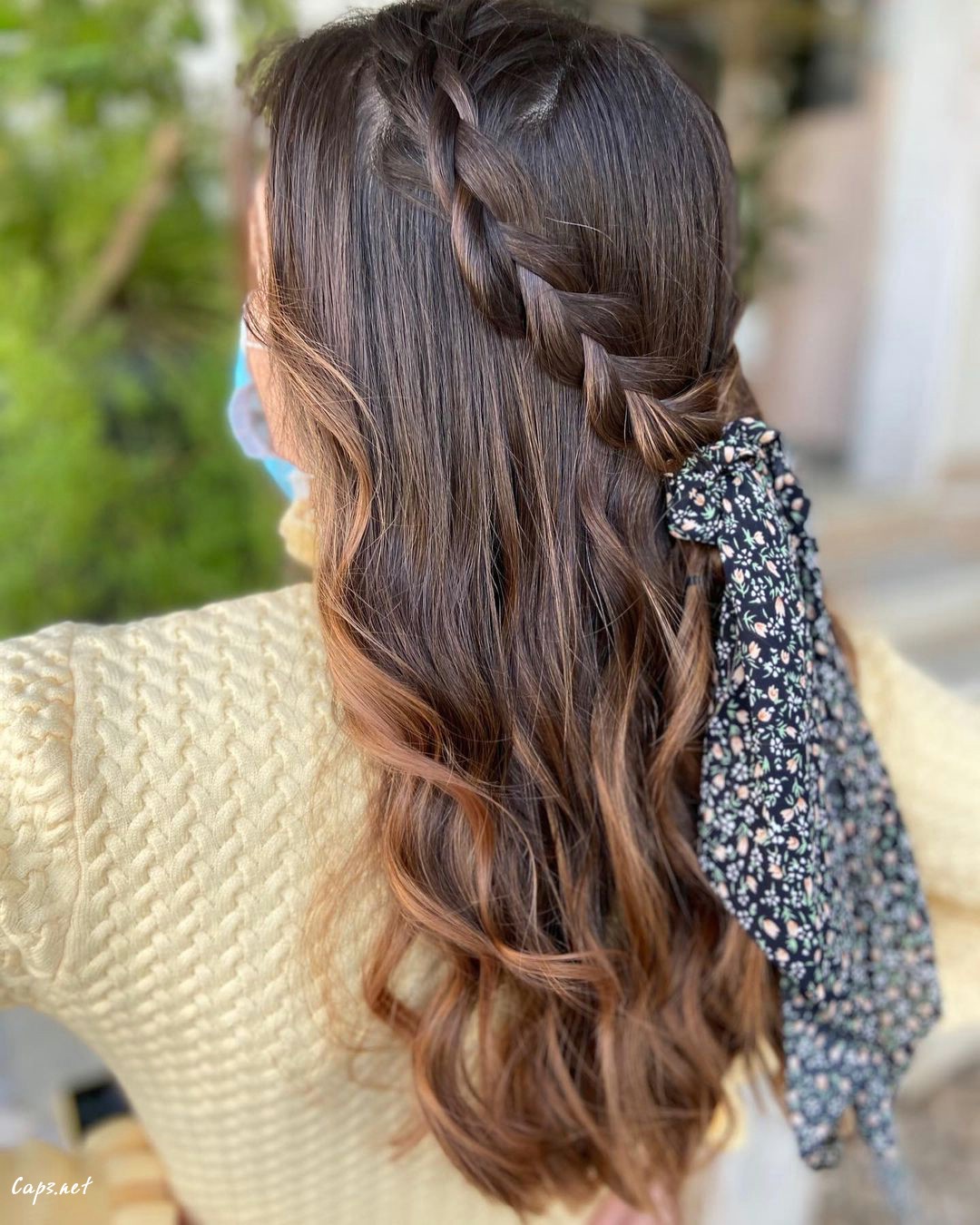 braided style works well with caramel