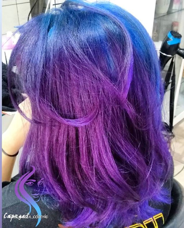 purple fade