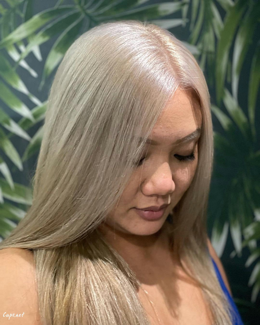Modern Asian Hair Light Blonde