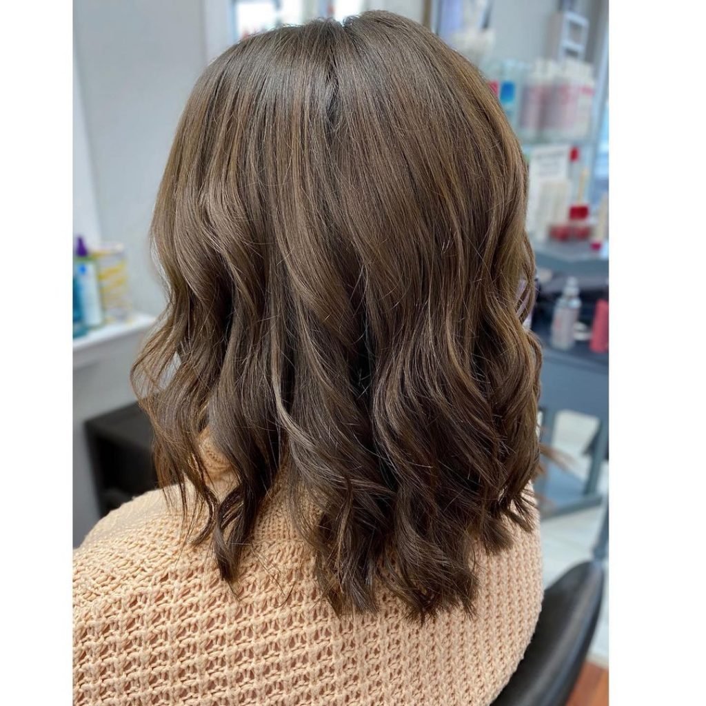 A lob and dark style