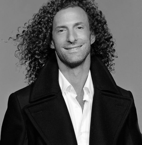 cool long curly hair on men