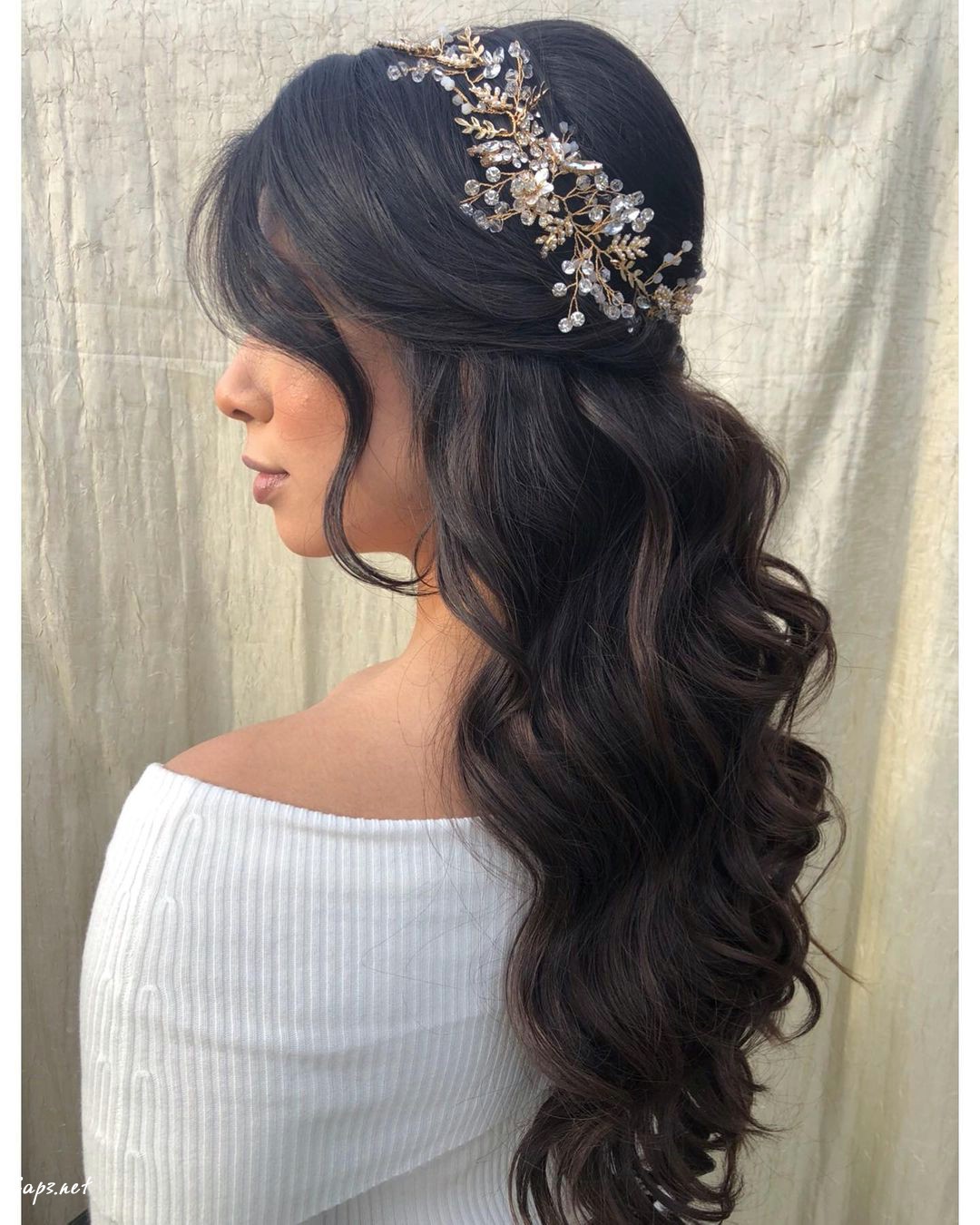 Bridal Inspired Finger Wave Hairstyle