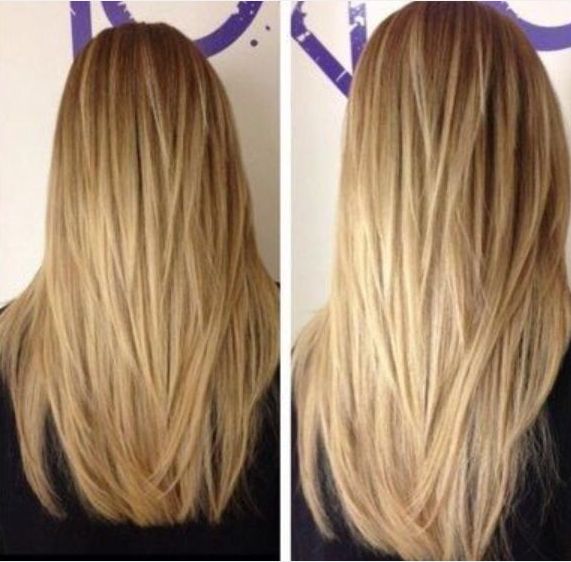 Long Straight Hairstyle with Layers 1