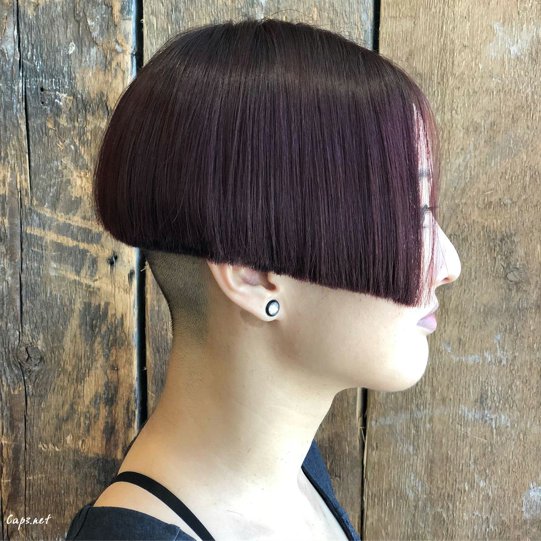 Funky Short Bob With Buzzcut And Edgy Undercut