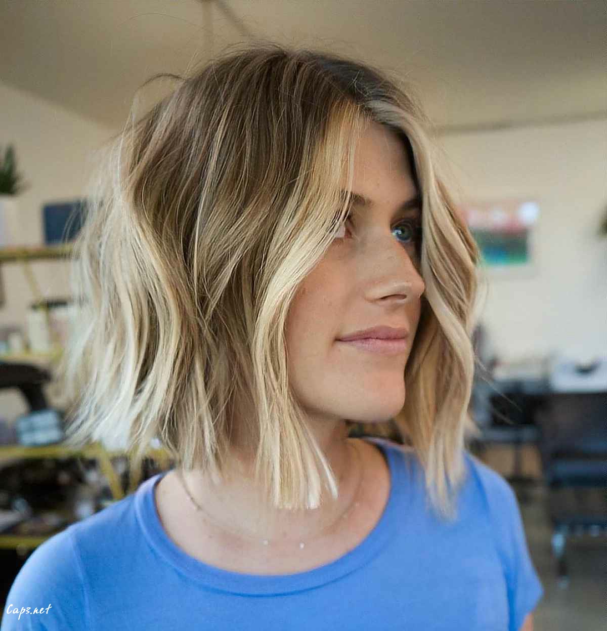 beach waves for short hair using a flat iron at home