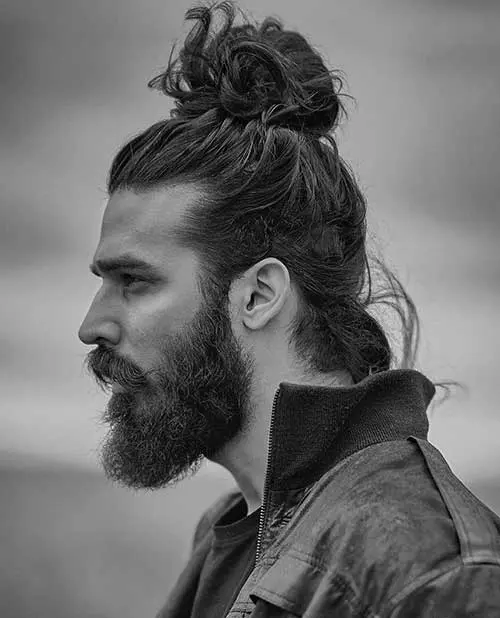 long men hairstyles top knot 6