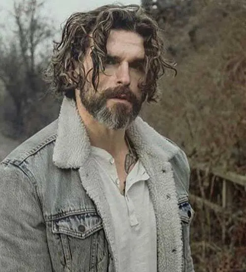 long men hairstyles with beard 2