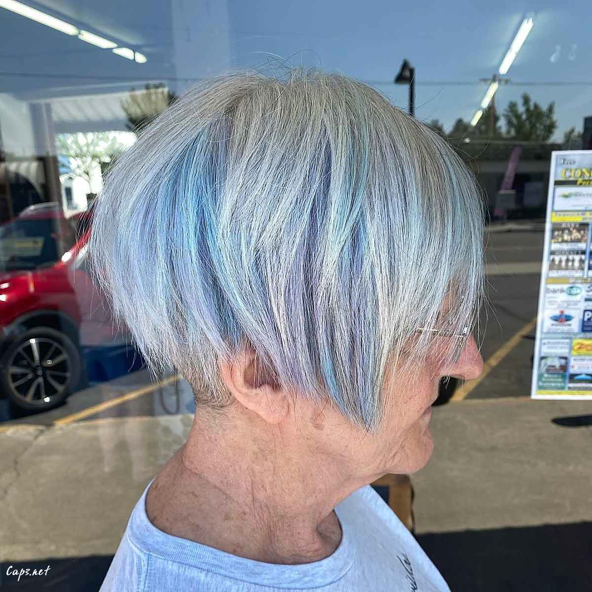 long pixie with an undercut for straight hair for 60 year olds
