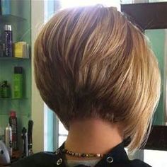 Hairstyles For Women Over 60 Stacked Cut