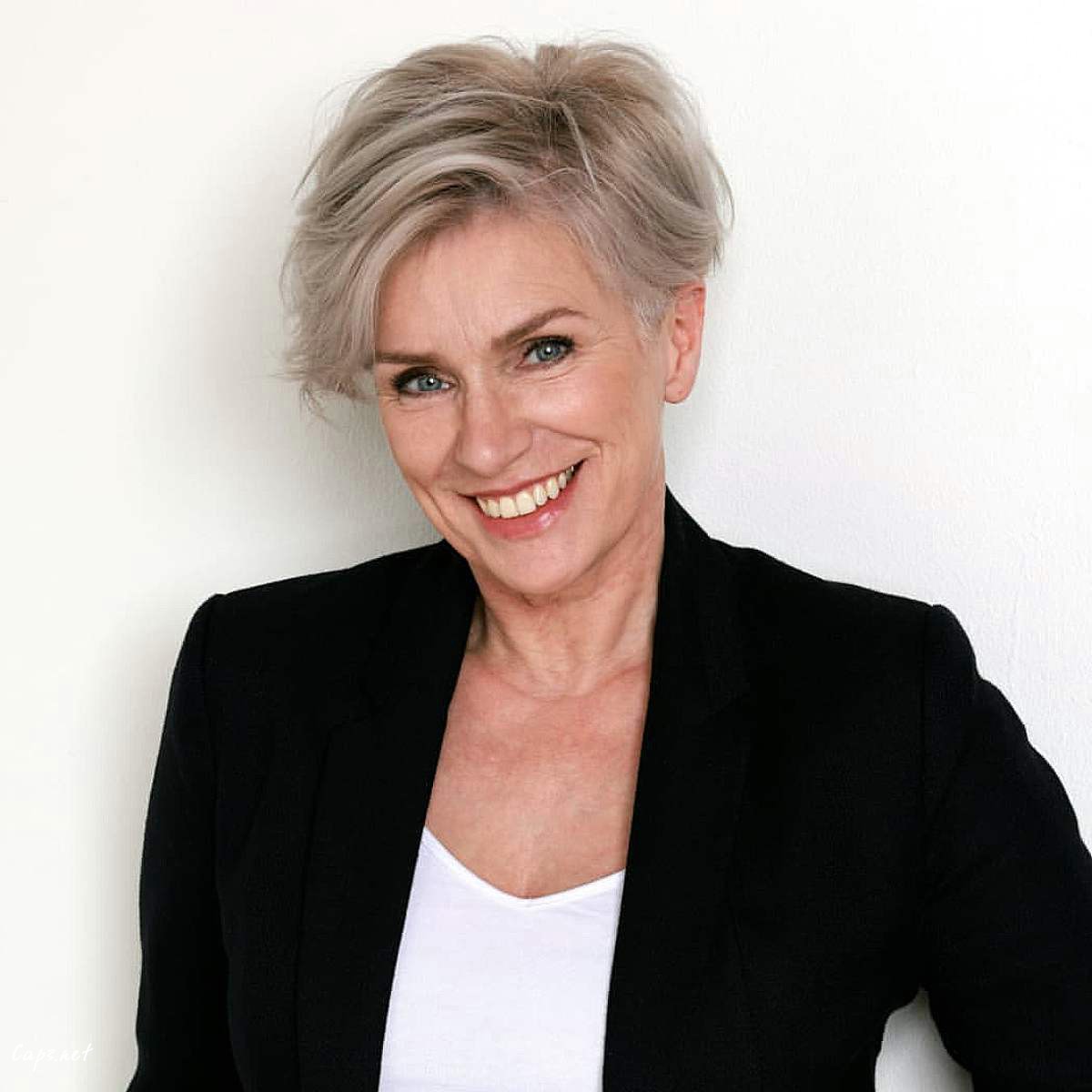 long pixie cut for women over 60