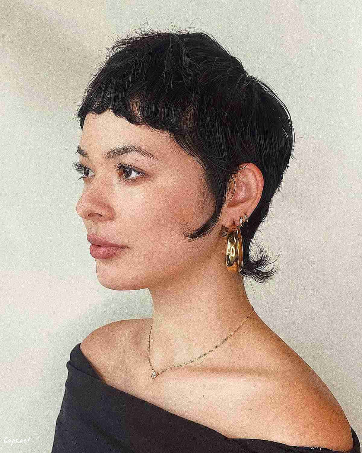 the pixie mullet