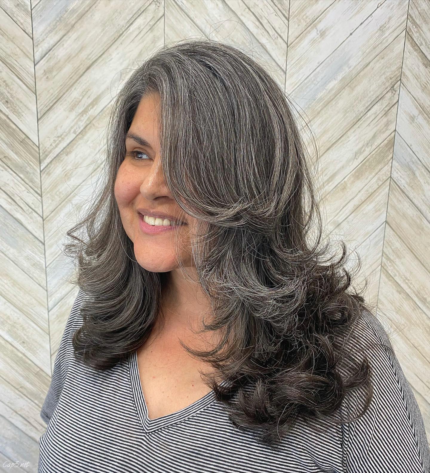 Silver Icy Tone Layered Look