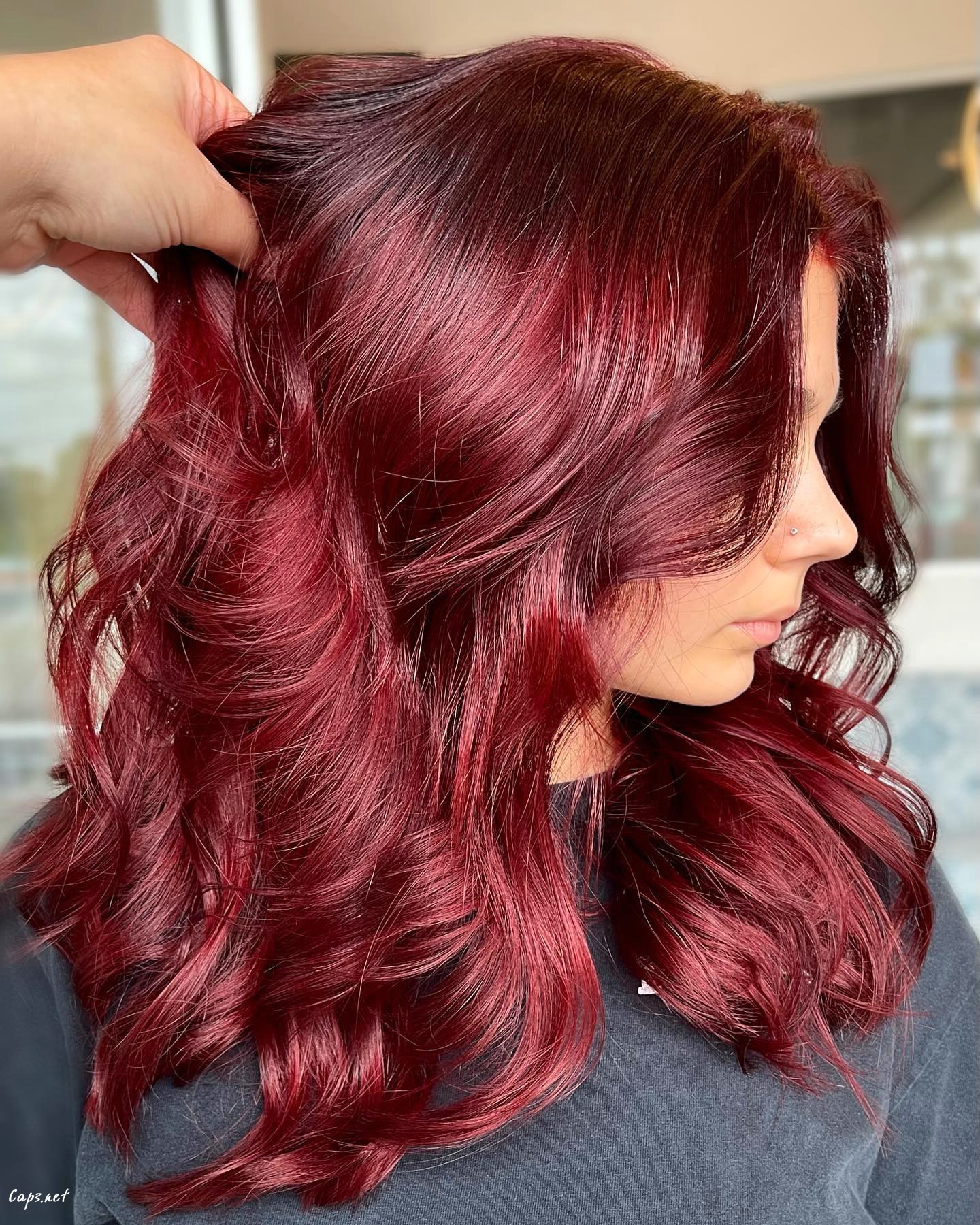 Fall Inspired Red Haircut