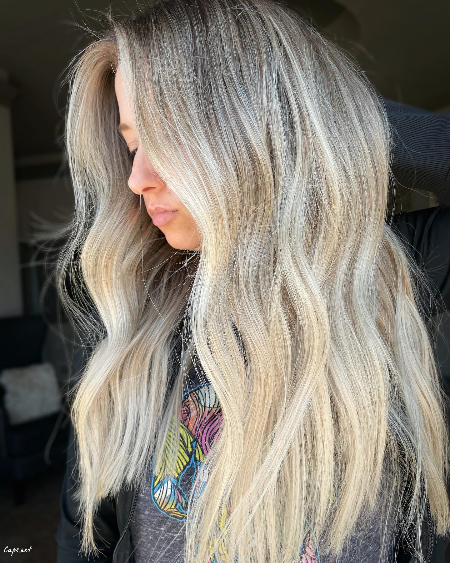Icy Fall Blonde Look
