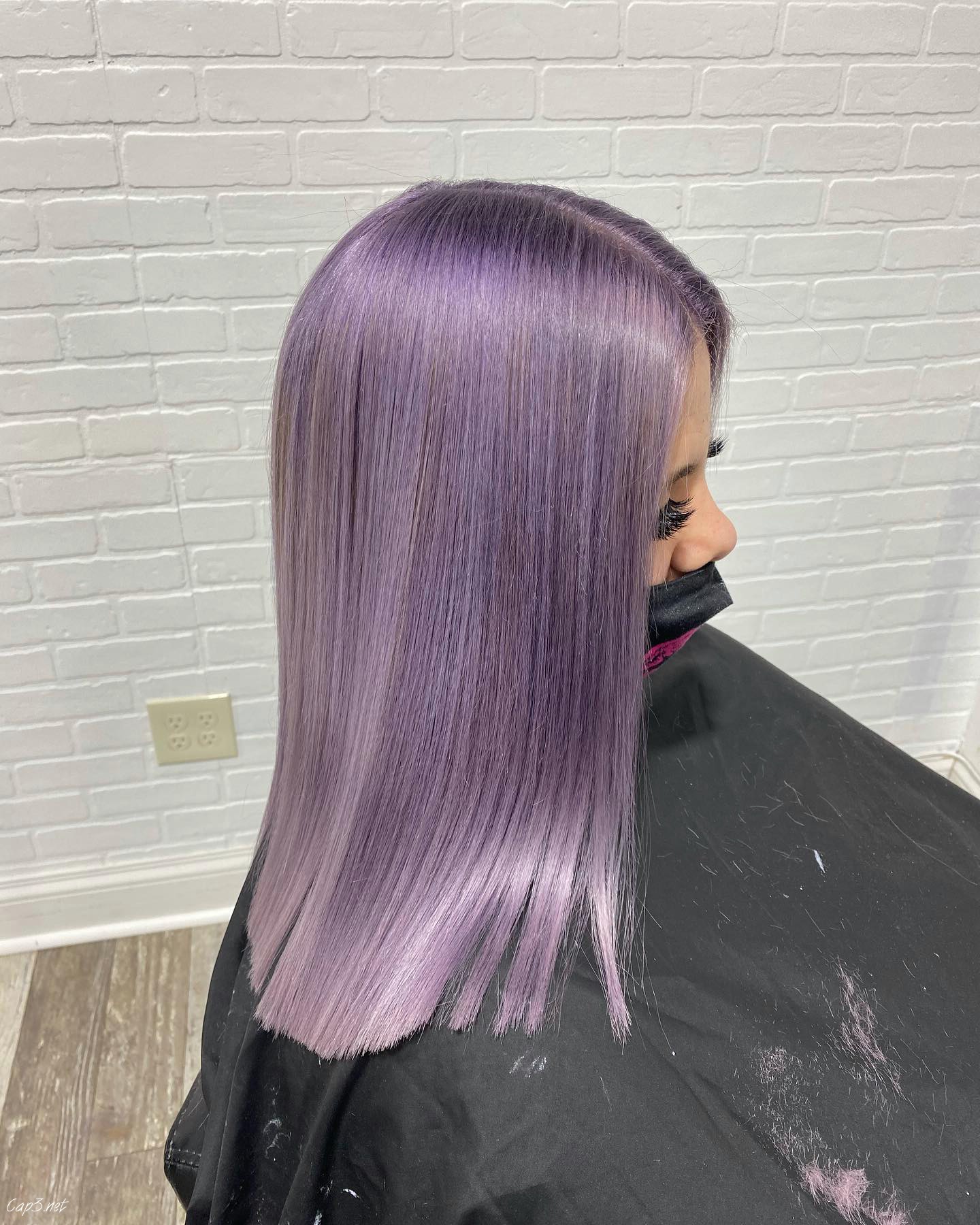 Purple Glass Hair