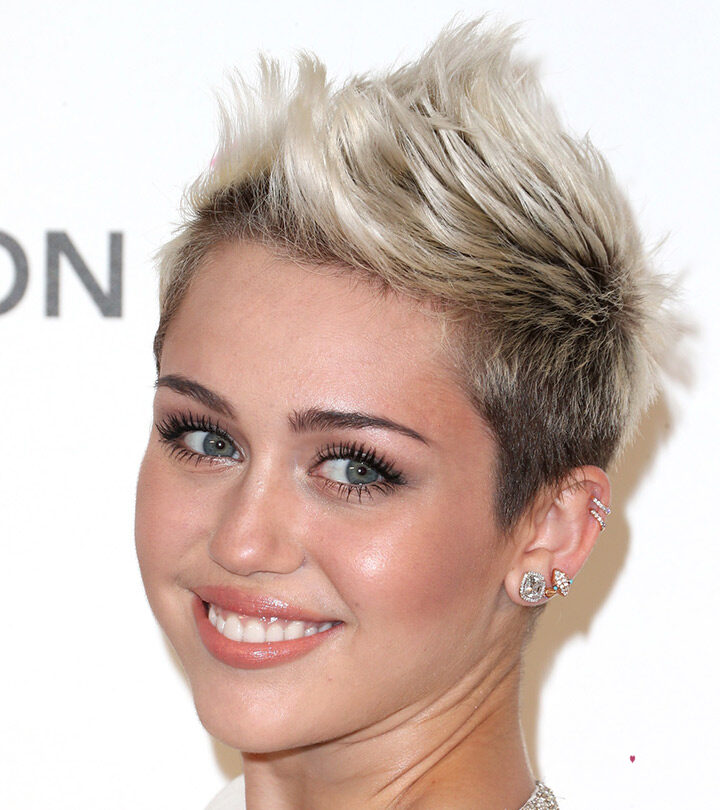 beautiful short hair from Miley