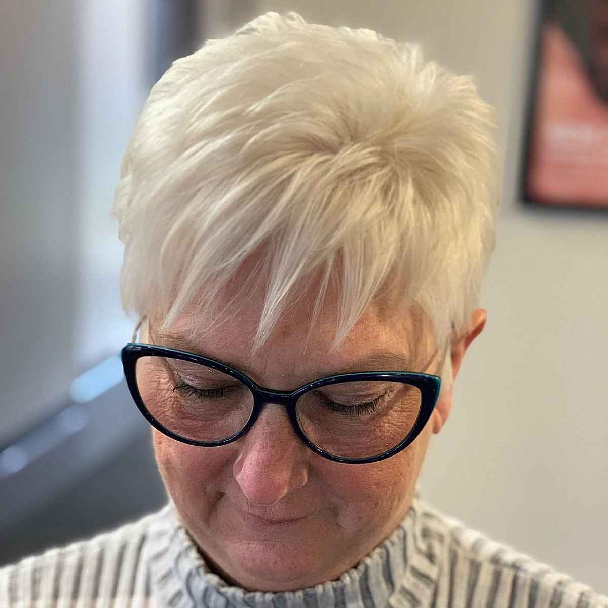 sassy pixie for thinning hair for ladies over 60
