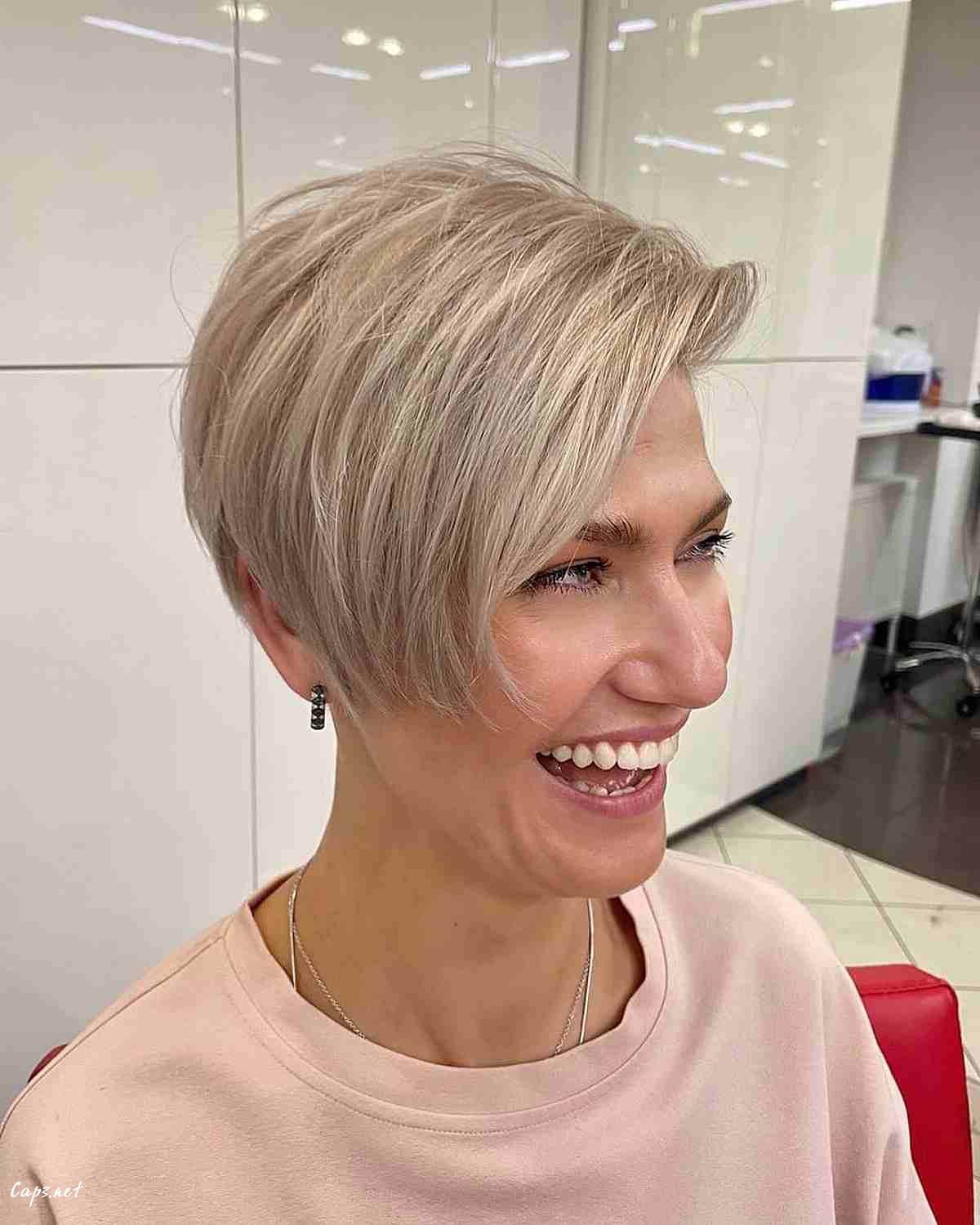 classic disconnected pixie cuts
