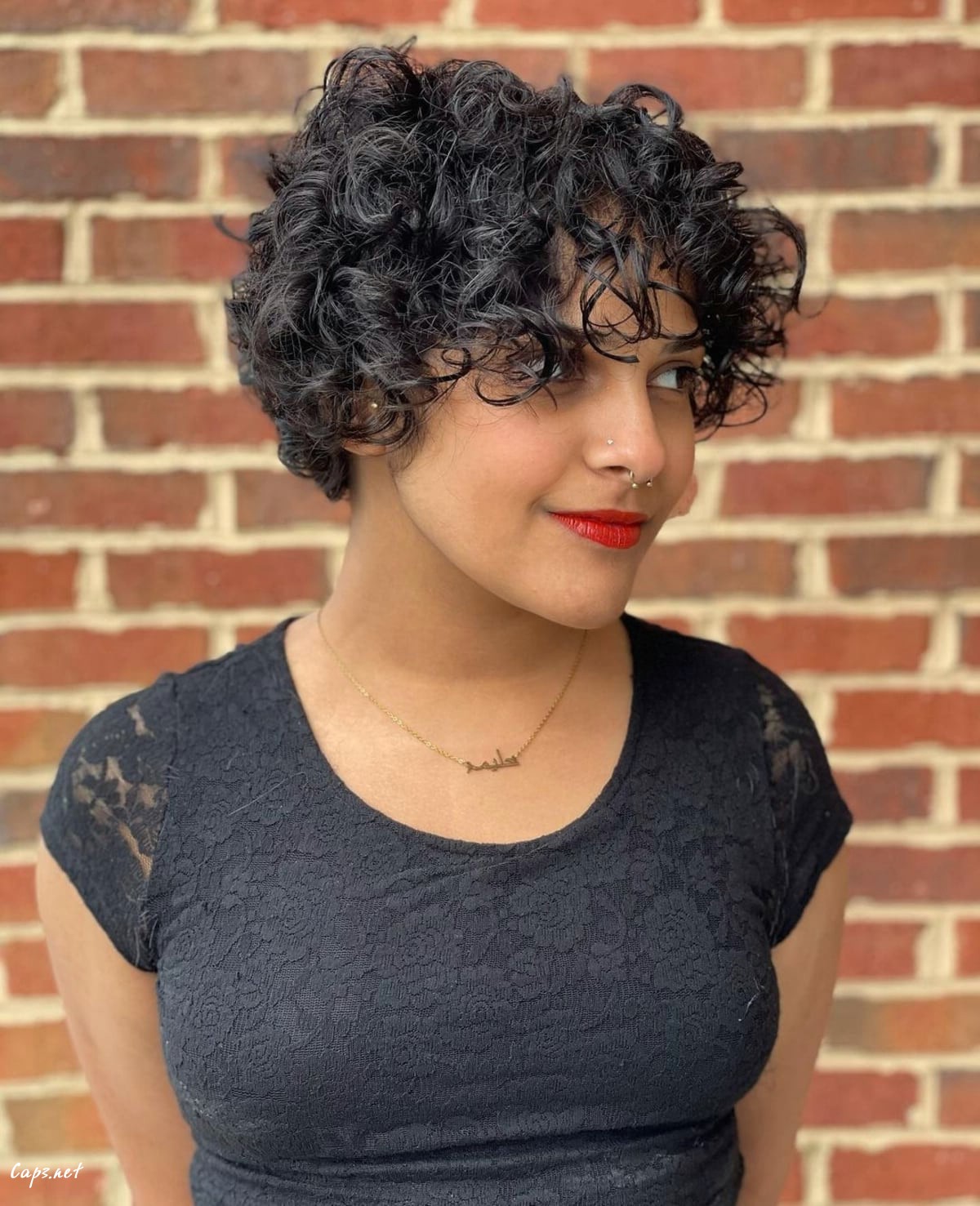 long pixie for naturally curly hair