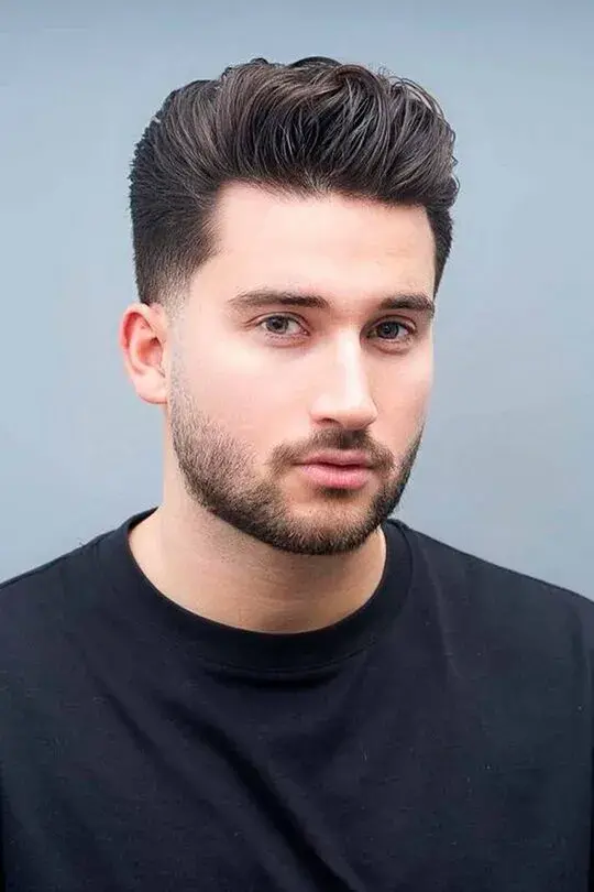 Taper Fade with Quiff